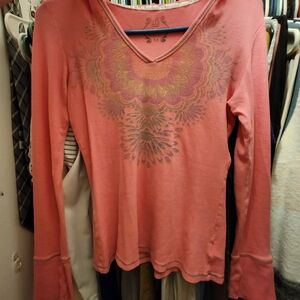 Green apple long sleeve top